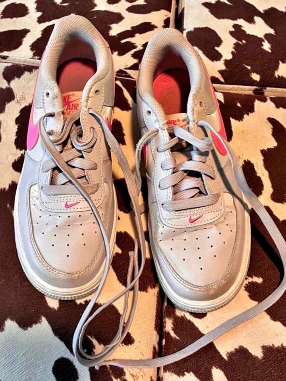 Nike Air Force 1 Low Women's Sneakers White & Pink